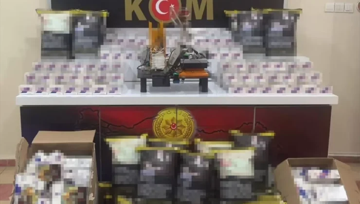 Erzincan’da 2 Milyon 550 Bin Makaron Ele Geçirildi